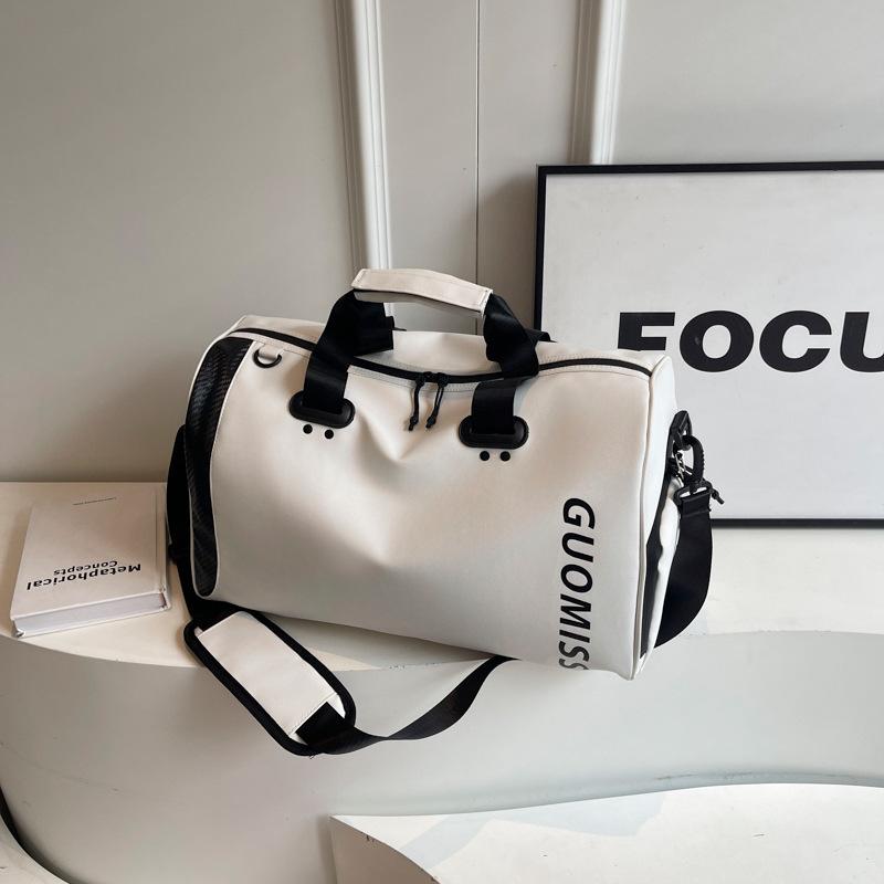 Travel Bags Women'S Short-Distance Storage Duffel Bags Men'S Handbags Students' Large-Capacity Lightweight Travel Bags Fashion Fitness Bags
