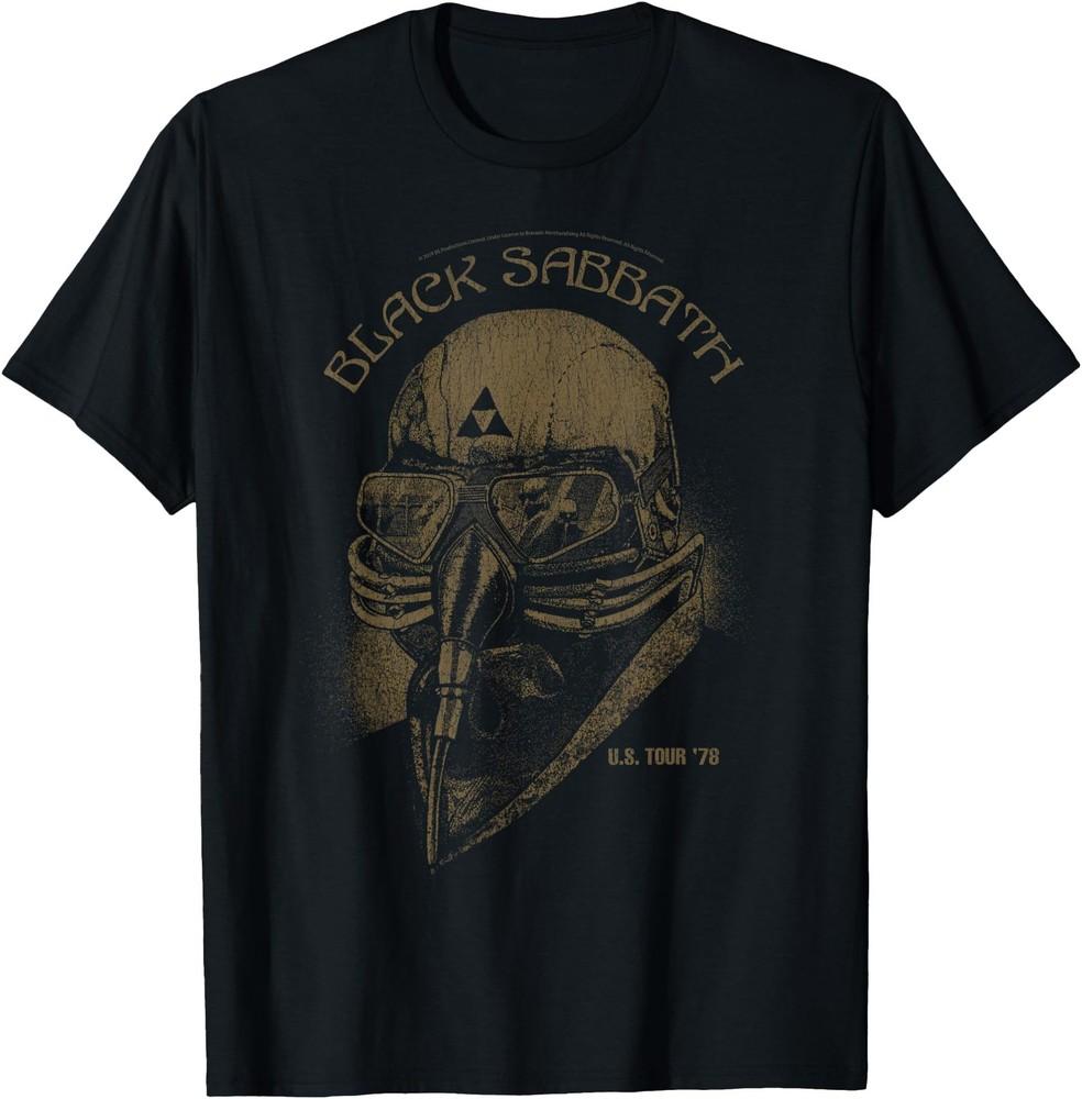 Black Sabbath U.S Tour  78 T-Shirt, Lengend Heavy Metal Shirt Unisex T-Shirt S