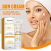 EELHOE Sunscreen Cream Moisturizing Protection Face Body Skin Care Lightweight Non-Greasy Summer 50g