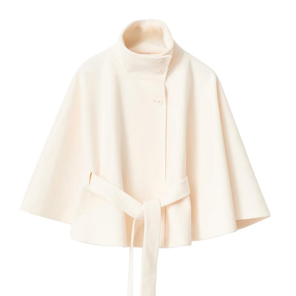 Women's Fashion Solid Color Hooded Button-Up Belted Trench Coat Jacket