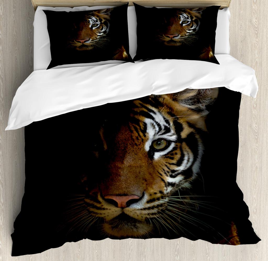 Luxury Duvet Cover and Pillowcase Digital Printing Star/moon/meteor Double Winter Quilt Cover Set Lantern Duvet Cover 1 Person