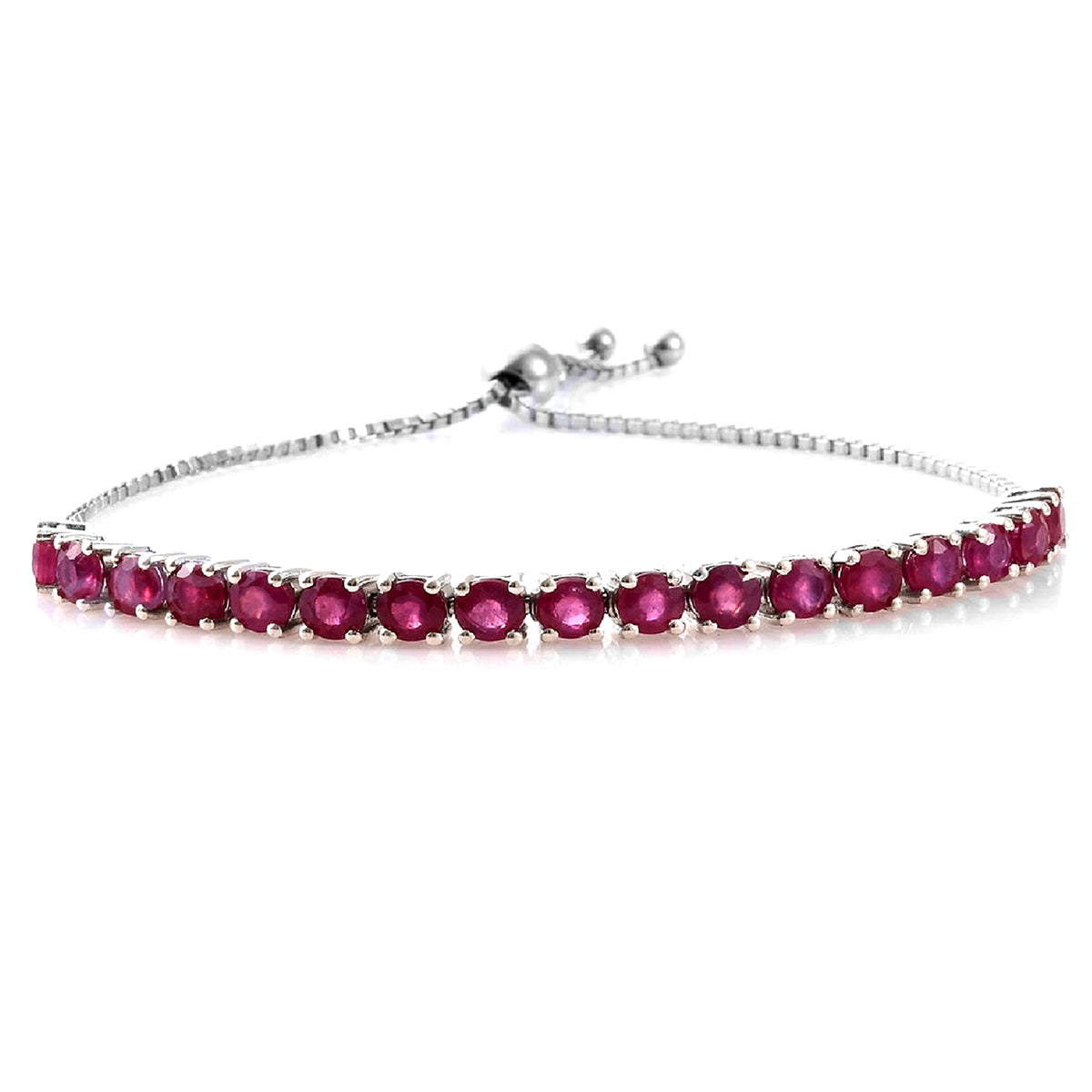 

Citrine Tennis Bracelet -925 Sterling Silver