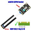 mSATA to M.2 SATA Adapter Board