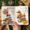 Dark Shadow Phantom Forest Theme Sticker Pack: Mushroom House Story Series - 18 Sheets of Scenery Stickers