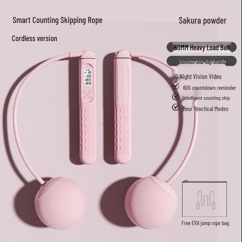 Longchan Smart Cordless Weighted Jump Rope for Women