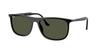 Sunglasses 0RB2216F BLACK GREEN Asian Fit Polarized [Ray-Ban] 901/3158