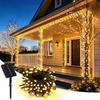 Solar String Light Outdoor Waterproof With 8 Modes For Patio Yard Tree Garden Party Decoration
