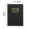 Mini Portable Weekly Planner 64 Sheets 128 Page Pocket Diary Journal A7 Planner Book  Office Use