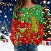 Christmas Sweatshirts For Women Knit Sweater Cute Shirt Fall Crewneck Pullover Tops