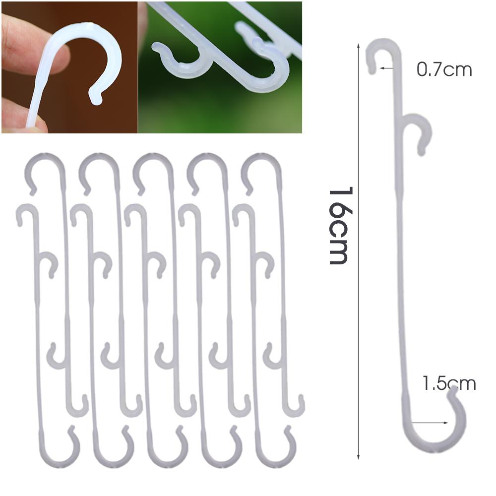 J Shaped Fruit Cherry Tomato Ear Hook Vegetable Plant Support Vines Fastener Clips Trellis Fixed Buckle Hook Garden Accesorries