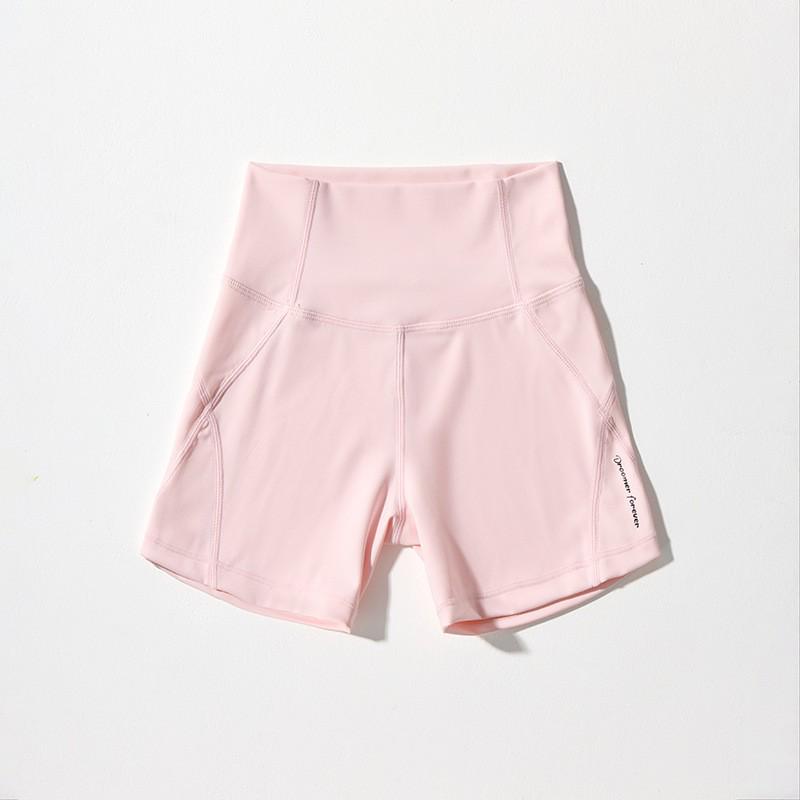 Girls' High-Waisted Shark Yoga Shorts - Summer Thin Layer