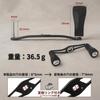 Used Reel parts bait reel handle for left and right use Shimano Daiwa Daiwa Abu Garcia EVA knob Aluminum alloy crank Custom parts Replacement 100mm