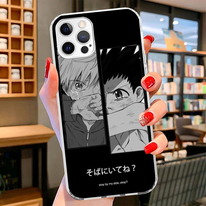 

Hunter 16E X Anime Cover Phone Case For iPhone 16 17 Air 15 14 Pro Max 16E Phone Case 13 Mini 12 11 7 SE 8 Print Pattern Fit Cas iPhone 14 Pro Max