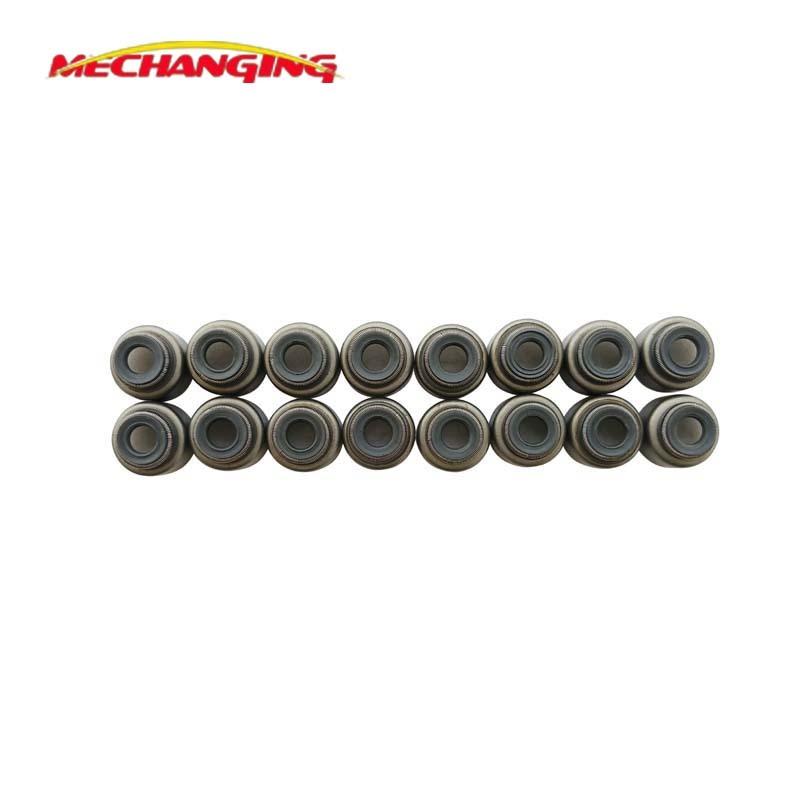 FOR HONDA CR-V I 16V B20B 16PCS FKM Seal valve stem Engine Parts Engine Gasket 12210-PT2-004 12211-PT2-003 mechanging