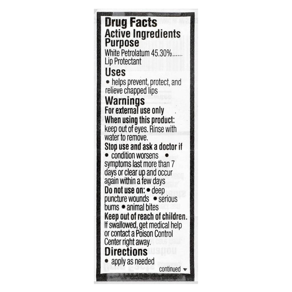 Classic Lip Balm, Medicated, 0.25 Oz (7.5 G)