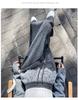 Women's Lace Patchwork Polka Dot Wide-Leg Elastic Waist Pants, Loose Fit, Floor-Length - Spring/Summer 2025 Collection