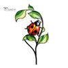 Colorful Yard Stakes Planter Insert Stake, Double-Sided, Flower Pot Decor Metal Art Ornaments Insect Animal Stake for Plant Pots Bed Decoration
