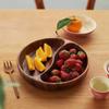 Solid Walnut Wooden Bowl – Creative Salad & Fruit Bowl for Home Storage & Decor