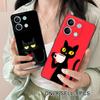 Cute Coffee Cat Matte TPU Mobile Phone Case for Xiaomi Redmi 15 14 13 12 A5 3 2 1 C Plus 4G 5G Colorful Printing Cover