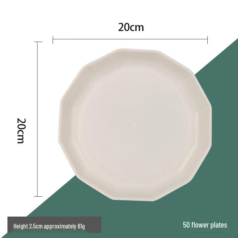 ZISIZ Round Aluminum Foil Disposable Plates