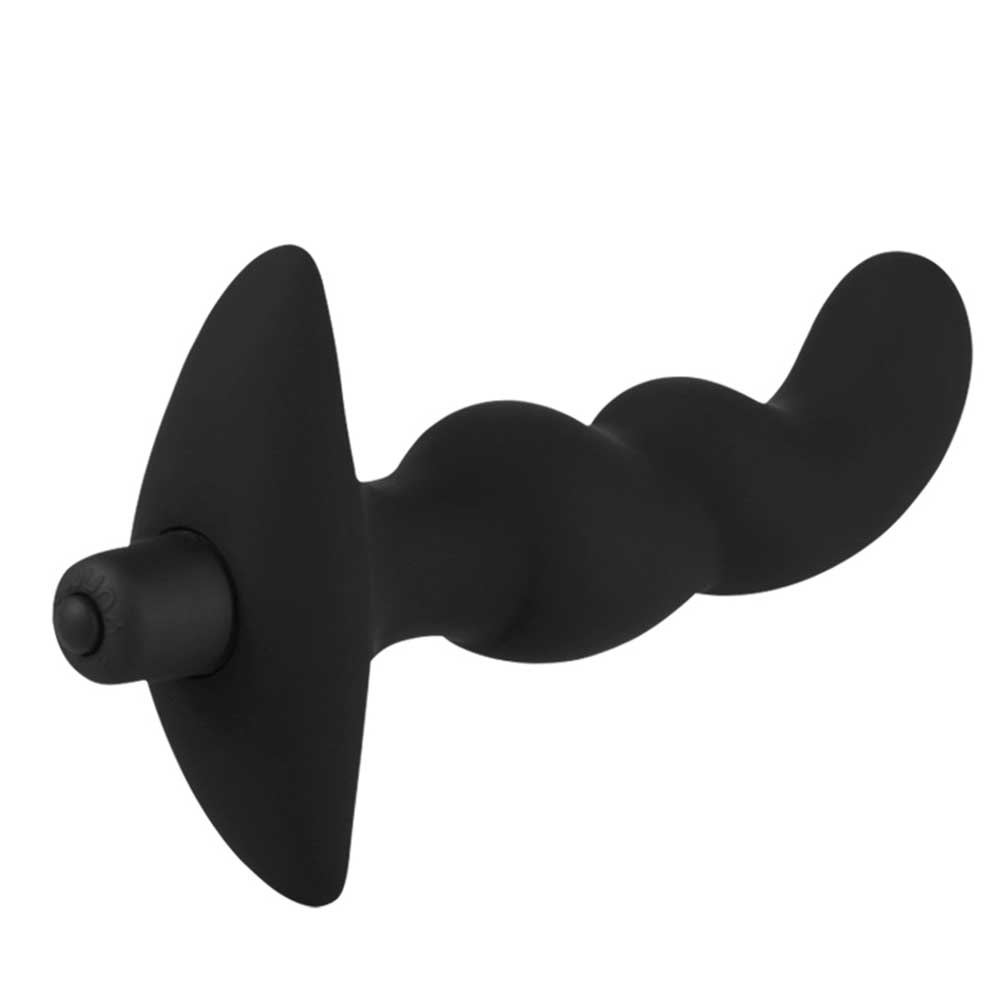 Silicone Vibration Anal Plug Beads Dildo Adult Sex Toys Butt Plug for Woman Men