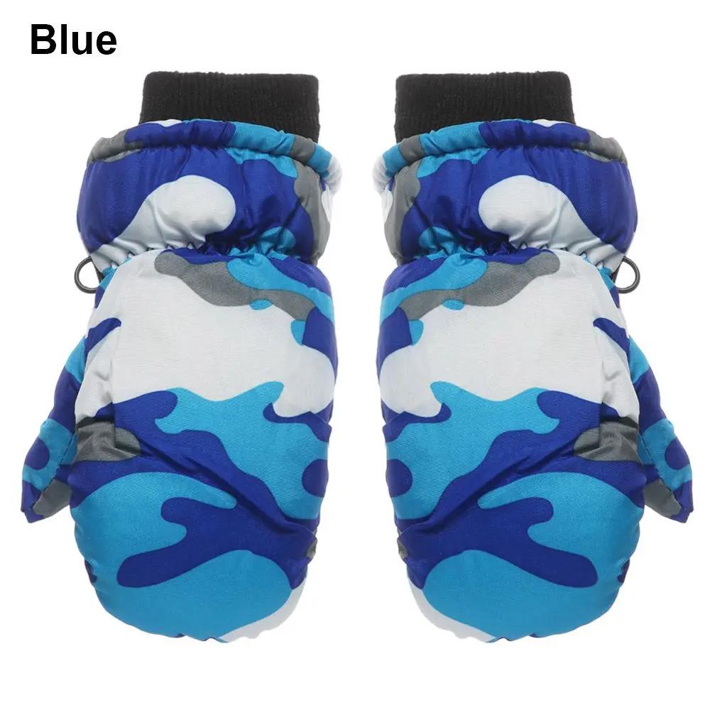 Mittens For Baby Kids Gloves Winter Warm Ski Gloves For Children Outdoor Riding Windproof Waterproof Toddlers Boys Girls 1-12 Y