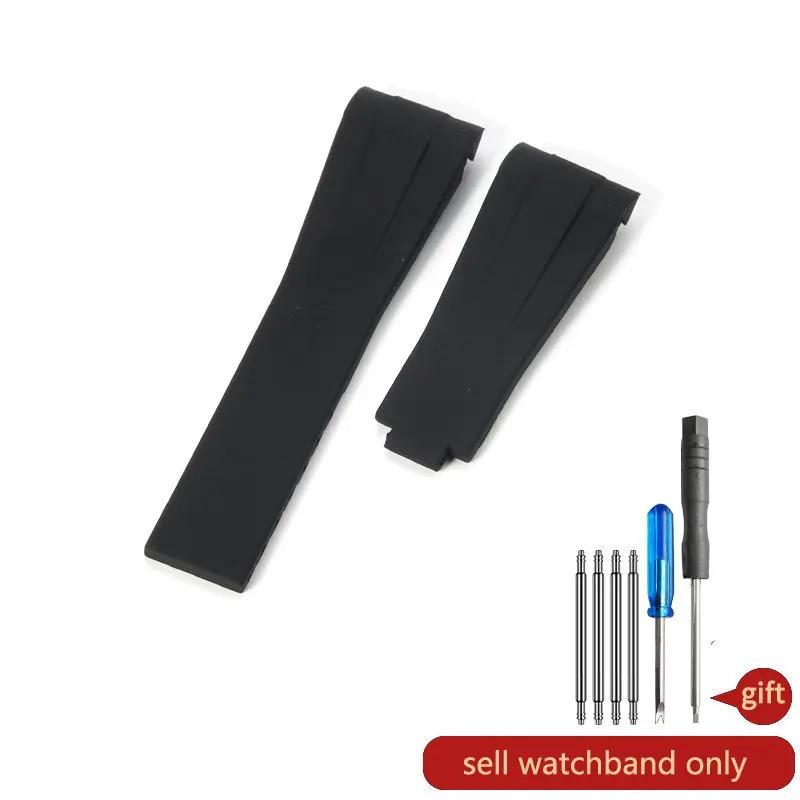 

Мужской ремешок для часов 20 мм, ремешок из натурального каучука Arc для Rolex, черный, зеленый, синий, Water Ghost Daytona Submariner, водонепроницаемый мягкий ремешок для часов 21mm