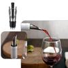 Wine Aerator Stainless Steel Wine Bottle Pourers and Stoppers 2-in-1 Steel Champagne Sealed Cap Stopper Wine Spout Pourer