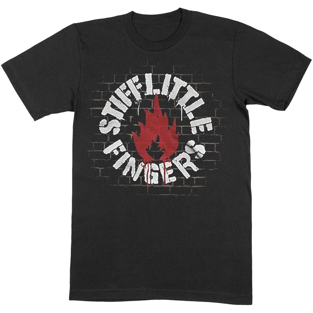 Stiff Little Fingers Unisex TShirt Wall S