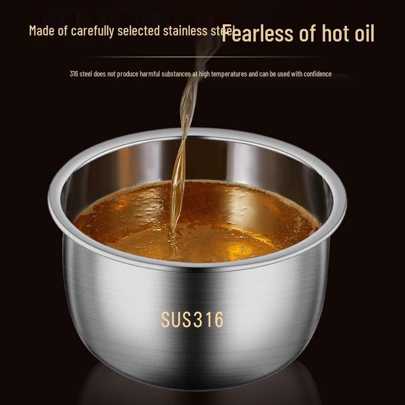 Naijiang 316 Stainless Steel Lard Container with Lid