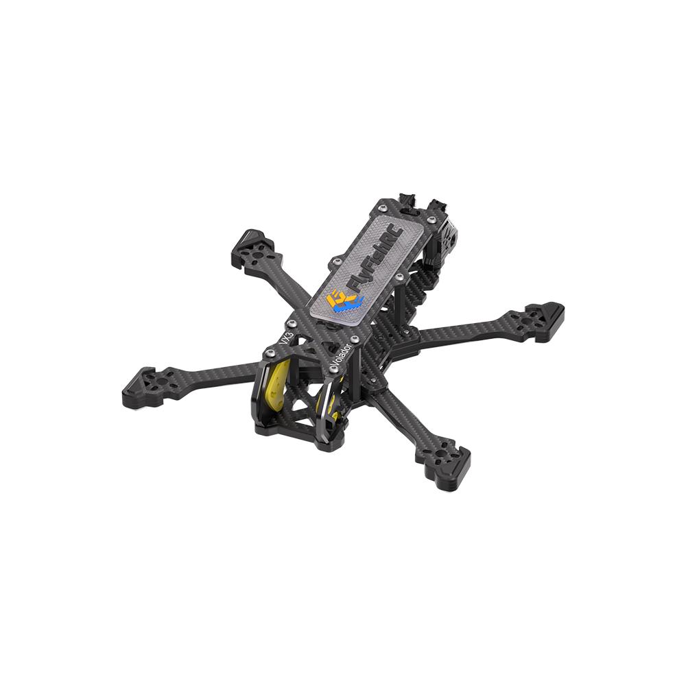 FlyFishRC Volador VX3/VX3.5 O4 Pro FPV Çerçeve 3 3.5 inç DJI O4 Air Unit Pro ile Uyumlu FPV RC Freestyle Dörtlü Drone Kiti İçin