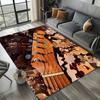 27 Style New 3D Fender Retro Guitar Instruments Music Carpet Rug for Living Room Bedroom Home Sofa Decoration,Non-slip Floor Mat
