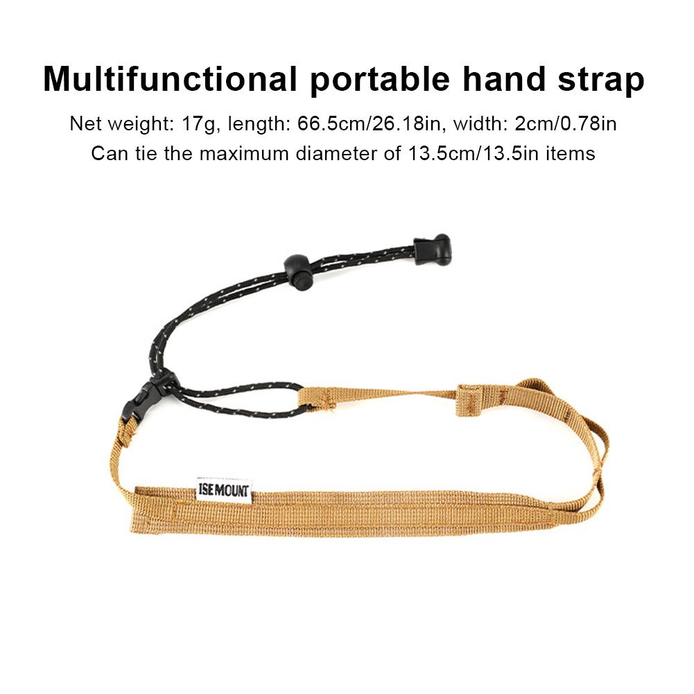 2Pcs Water Bottle Carrying Lanyard Adjustable Water Cup Hanging Rope Molle System Drink Bottle Carrier Strap for Outdoor Camping