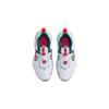Nike Run Flow Comfortable Round Toe Kickproof Low Top Kids Running Shoes Kids Running Shoes White Blue DR0471-101
