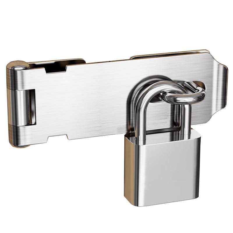 Stainless Steel Anti-theft Door Latch with Padlock