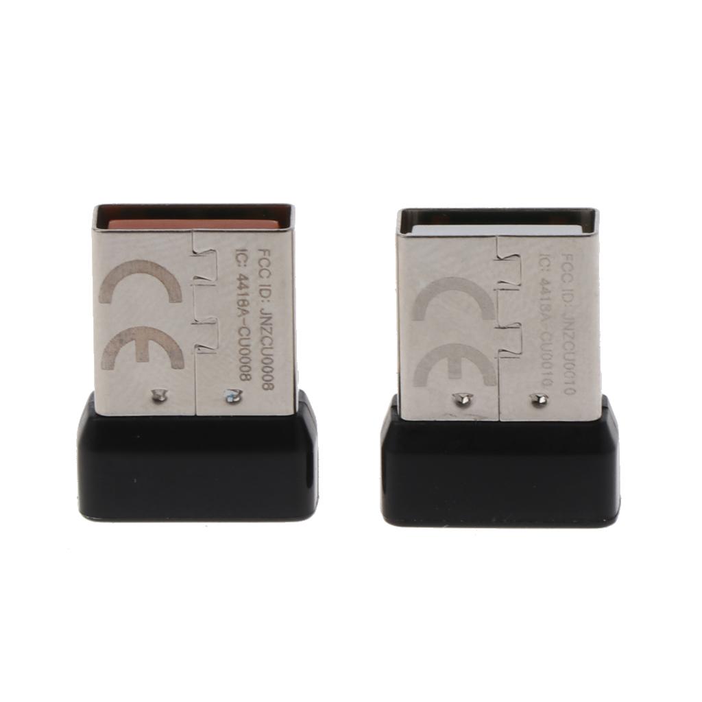 Vereinigender USB-Adapter Kabelloser Dongle-Empfänger für Maus Tastatur Verbindet 6 Geräte für MX M905 M950 M505 M510