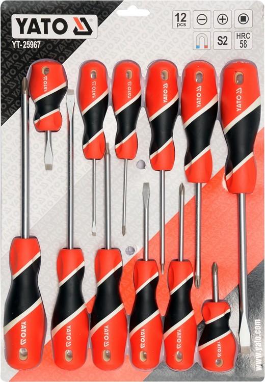 YT-25967 YATO 12-piece Screwdriver Set