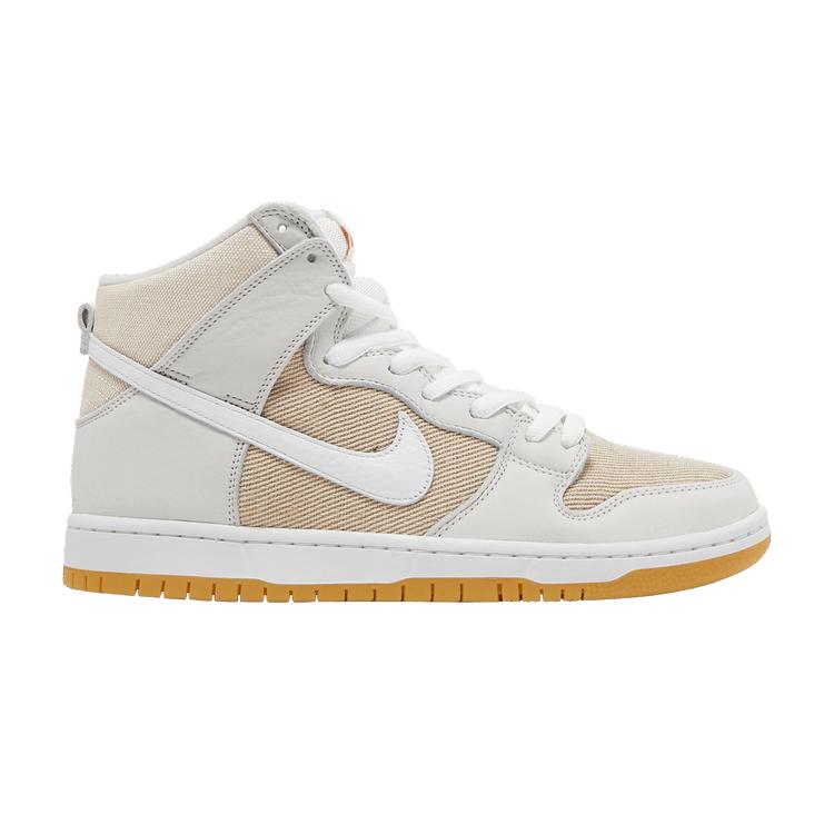 Nike Dunk High Pro ISO SB Unbleached Pack - Natural 36