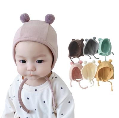 Cute Bear Ear Baby Hat Baby Stylish Hat for 3 Months To 18 Months To 1 and a Half To 49 [HapiChil] (Suitable Years/45 Cm) (Gray)