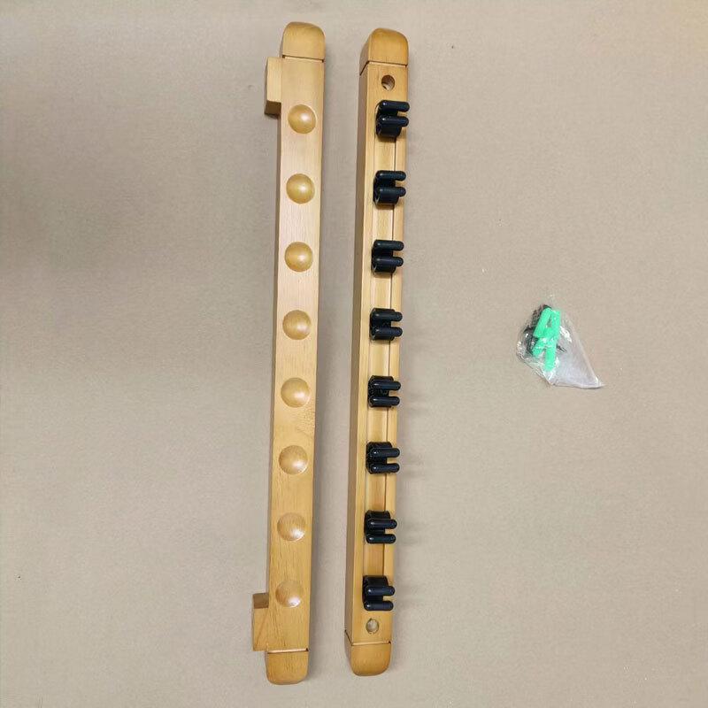 LISM Wall-Mounted Wooden Billiard Cue Rack