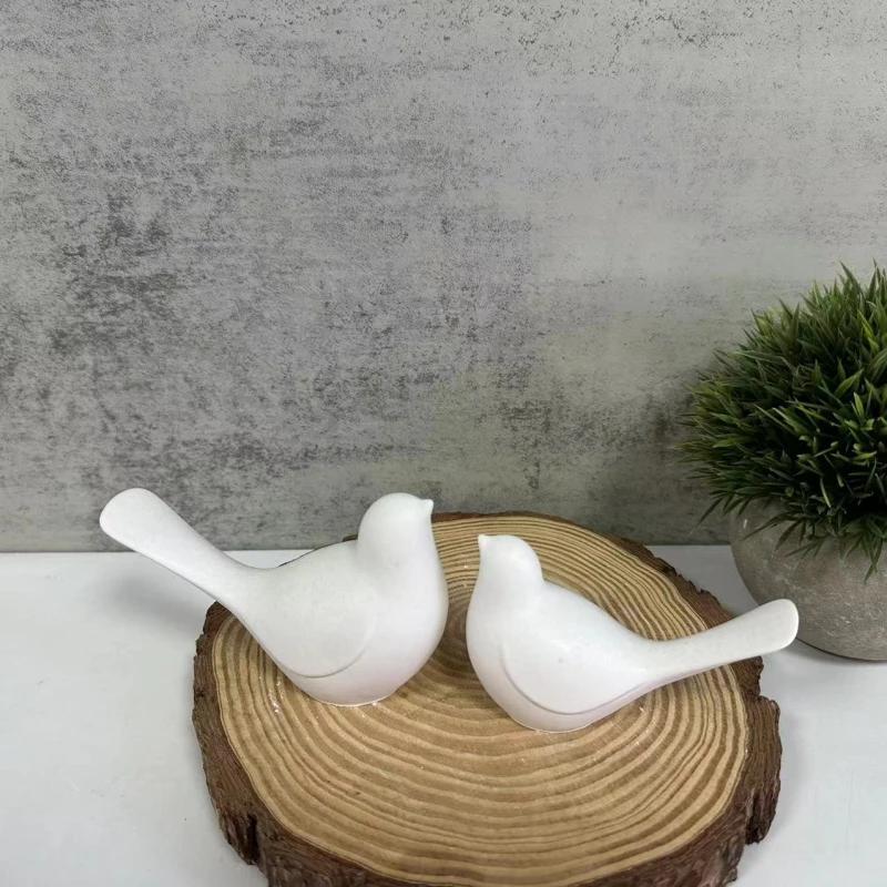 A Top-quality Large and Small Bird Gypsum Decorative Silicone Mold, Three-dimensional Small Bird Scented Candle Mold, Drip Mold