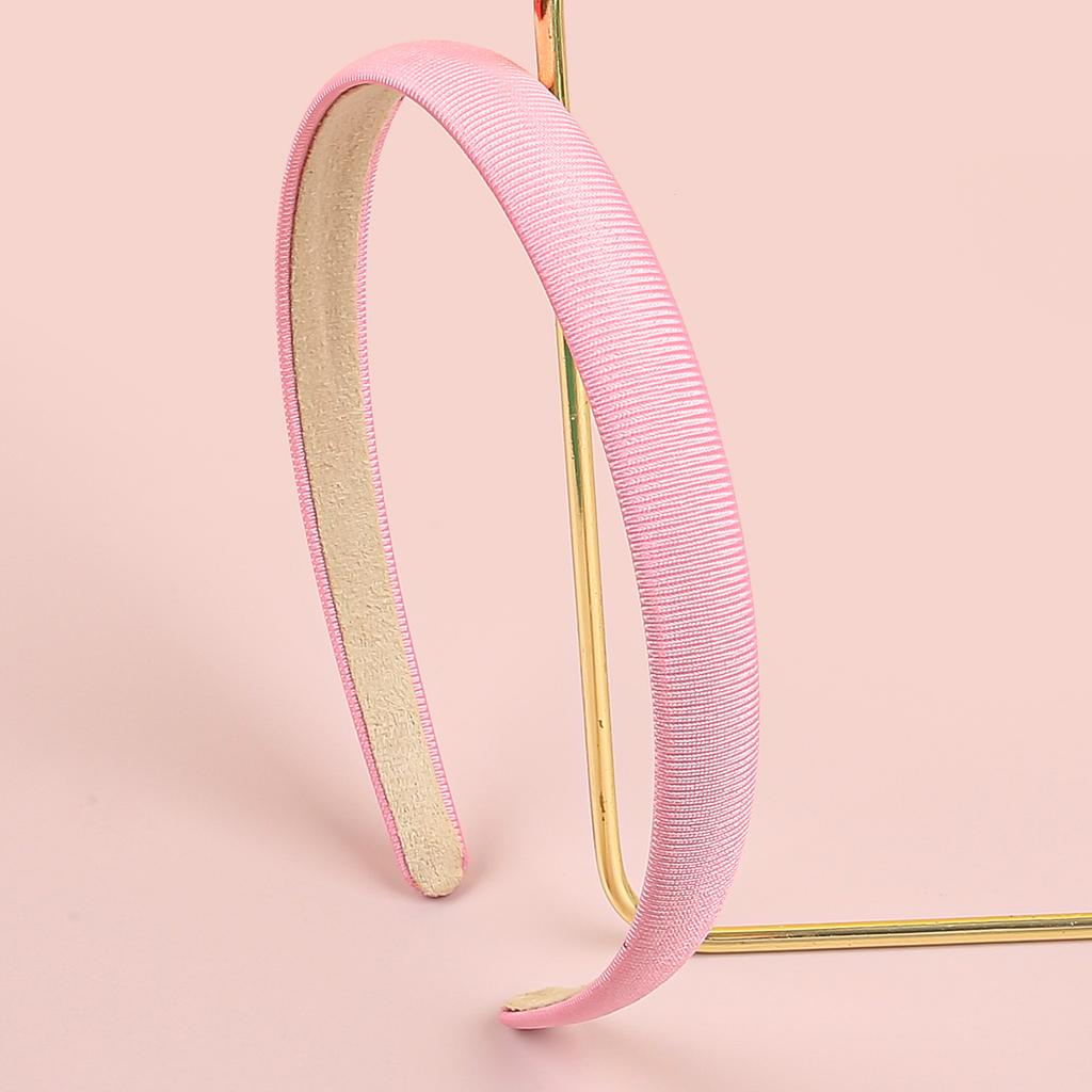 1/5pcs Plain 1.5CM Wide Headband Girls Fabric Covered Resin Hairbands Plastic Hair Hoop Kids Elastic Bands Hair Accessories
