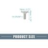 Car Engine Shield Cover Bolt 90105-TBA-A00 Cover Bolt Pin Screws for Honda Accord CRV Civic (Pack of 4)