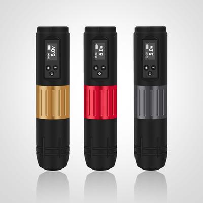 Wireless Tattoo Machine Professional Rotary Battery Pen 1600mah Stroke Adjust for Tattoo Artist