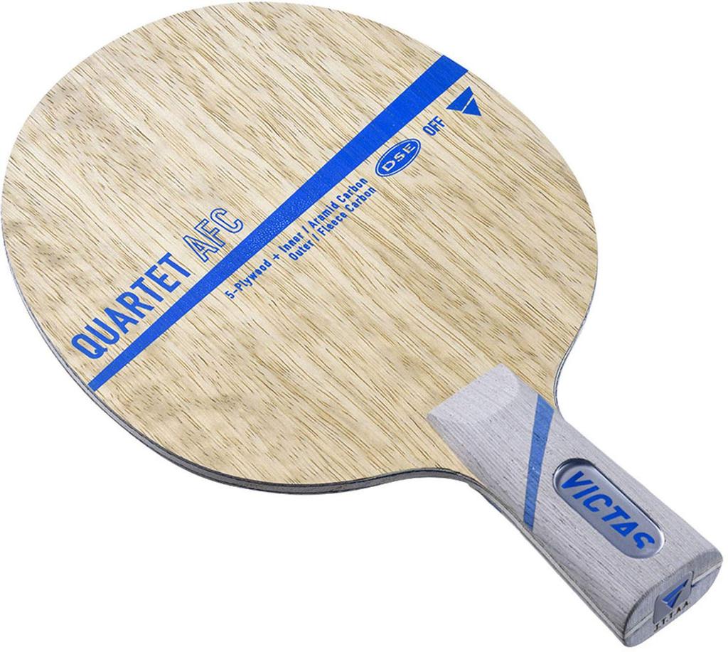 VICTAS Quartet AFC Penholder Table Tennis Racket Offensive with Special 028603 (Chinese Style) Material,