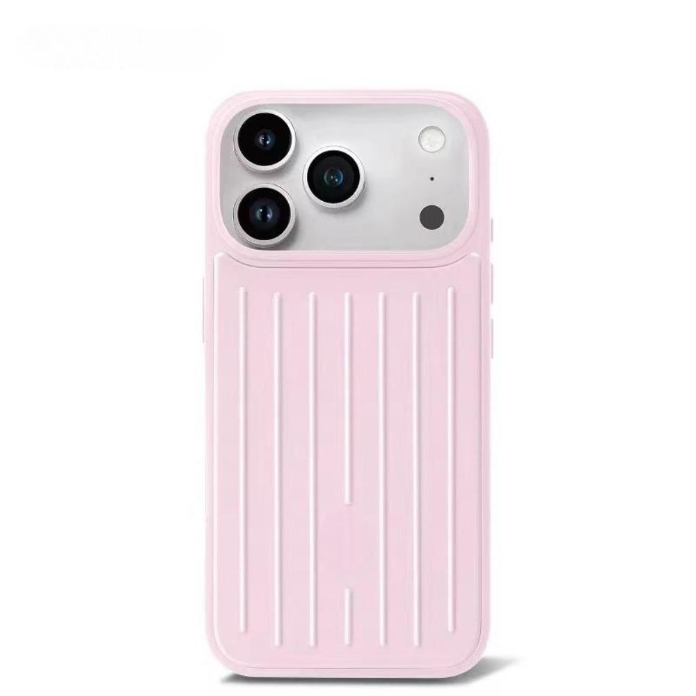 Ins Premium Aluminiumlegierung Handyhülle Für RIMOWA Box Für iPhone 17 Pro Max 16 15 14 13 3D Wellenstreifen Gepäck Verbesserter Fallschutz Schutzhülle