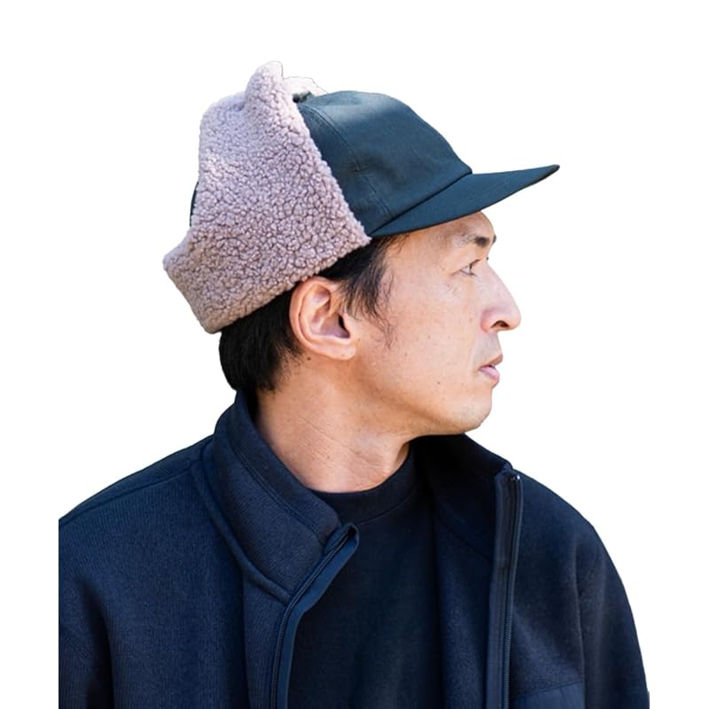 

[Nakota] PilOTSAUNACAP cap hat men s ladies Cold protection Windproof autumn winter Heat retention warm flight cap free size forest