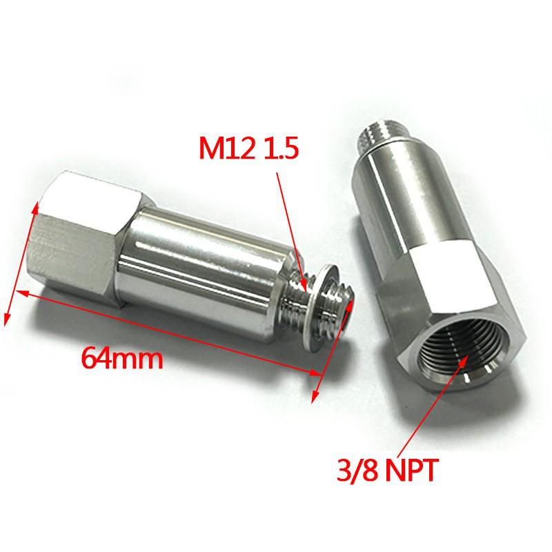 LS Engine Coolant Temp Adapter: M12*1.5 to 3/8NPT Extension Joint