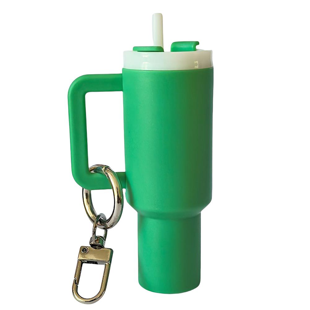 Portachiavi Mini Tazza Portachiavi Carino Bicchiere Portachiavi Portabalsamo Labbra Portachiavi Mini Ciondolo Portachiavi per Accessori Borraccia Stanley
