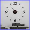 Minimalist Living Room Acrylic Wall Clock Creative DIY Art Clock Personalized Decoration Wall Sticker Clock